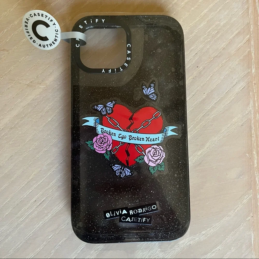 OLIVIA RODRIGO Broken Ego Broken Heart iPhone 13 Mini Phone Case NEW NWT